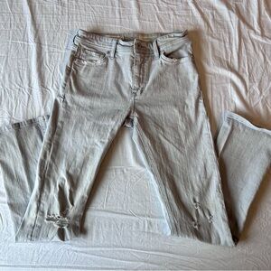 Pilcro Anthropologie Slim Straight Denim Jeans